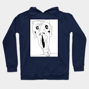 Screaming Face Hoodie